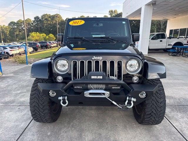 Used 2017 Jeep Wrangler Unlimited Sahara with VIN 1C4BJWEG0HL586563 for sale in Albertville, AL