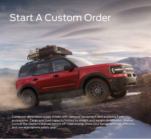 Start a custom order | Gilbert & Baugh Ford, Inc. in Albertville AL