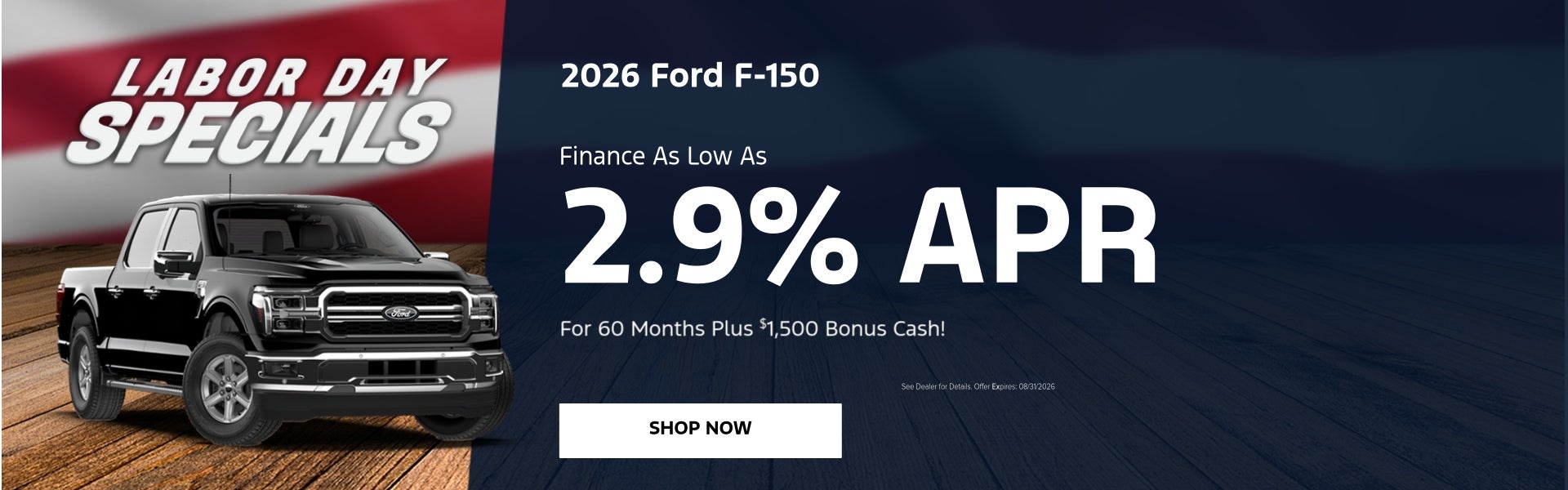 Labor Day Ford F-150