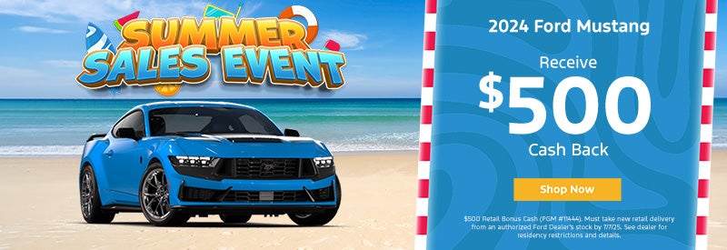 Summer Sales | 2024 Ford Mustang